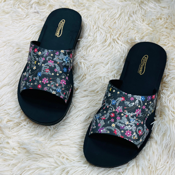 Water Proof-Nonslip-Blossom Floral Slippers (F3)