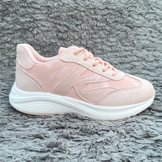 The 'Blush' Sneaker | Women's Pink Casual Sneakers | 200 gram weight