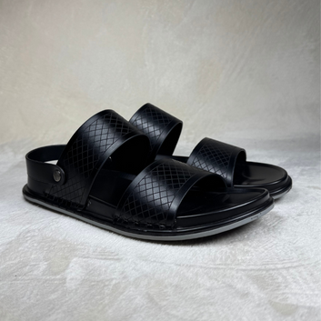 Men's Luxury PU Leather Washable Sandals with Soft & Bendable Sole