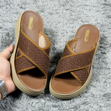 Women's Cross Strap Comfort Slides ( R4 )