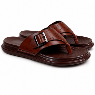 Men's Luxury PU Made Traditional Slides( Best for Daily Use )