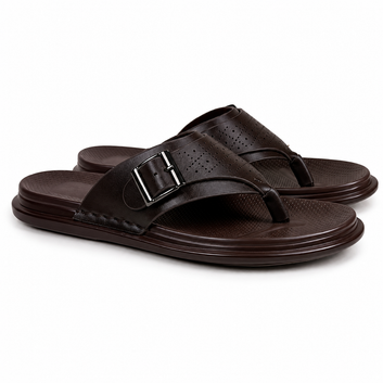 Men's Luxury PU Made Traditional Slides( Best for Daily Use )