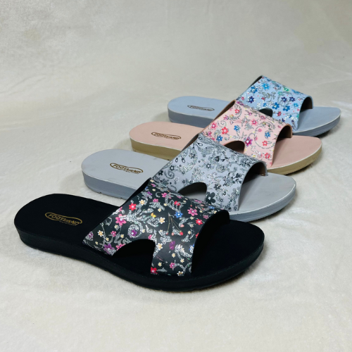 Water Proof-Nonslip-Blossom Floral Slippers (F3)